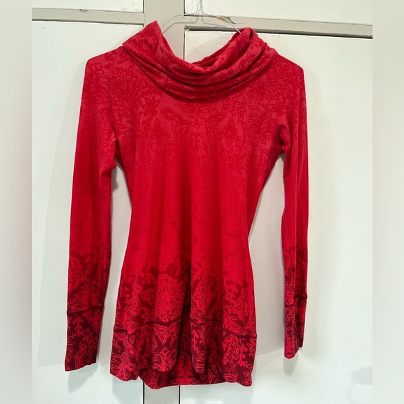 Athleta Tops - Athleta Women’s Cowl Neck Pullover Thumbhole Tunic Active Lounge Top